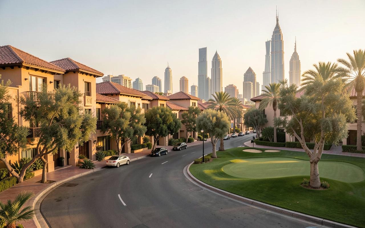 Arabian Ranches, Dubai — streets, homes and surroundings